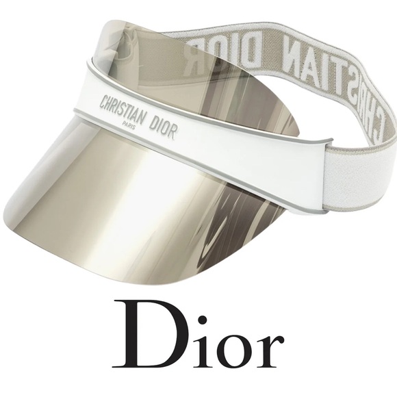 NEW Authentic CHRISTIAN DIOR DiorClub1 Sun Visor - Picture 16 of 16